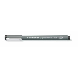 STAEDTLER Tusfilc, 0,05 mm, STAEDTLER "Pigment Liner 308", fekete