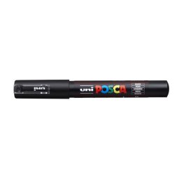 UNI Dekormarker, 0,7-1,0 mm, UNI "Posca PC-1M", fekete