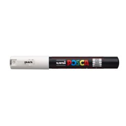 UNI Dekormarker, 0,7-1,0 mm, UNI "Posca PC-1M", fehér