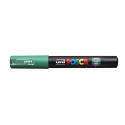 UNI Dekormarker, 0,7-1,0 mm, UNI "Posca PC-1M", zöld