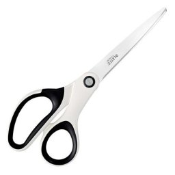 LEITZ Olló, irodai, 20,5 cm, LEITZ "Wow Titán", fehér