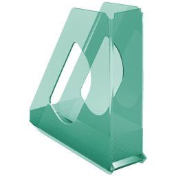 ESSELTE Iratpapucs, műanyag, 68 mm, ESSELTE "Colour'Breeze", zöld
