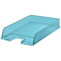 ESSELTE Irattálca, műanyag, ESSELTE "Colour'Breeze", kék