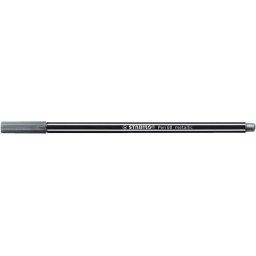 STABILO Filctoll, 1,4 mm, STABILO "Pen 68 metallic", ezüst