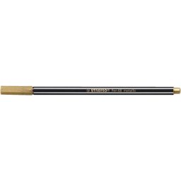 STABILO Filctoll, 1,4 mm, STABILO "Pen 68 metallic", arany