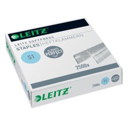 LEITZ Tűzőkapocs, 26/6, LEITZ "Softpress"