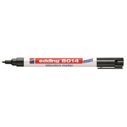 EDDING Laboratóriumi marker, 1 mm, kúpos, EDDING "8014", fekete