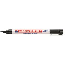 EDDING Laboratóriumi marker, 0,75 mm, kúpos, EDDING "8015", fekete