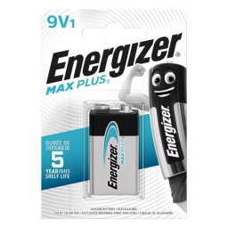 ENERGIZER Elem, 9V, 1db, ENERGIZER, "Max Plus"