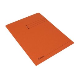 ESSELTE Pólyás dosszié, prespán, A4, ESSELTE, narancs