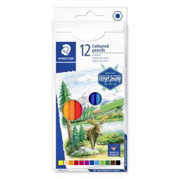 STAEDTLER Színes ceruza készlet, hatszögletű, STAEDTLER "146C", 12 különböző szín