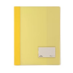 DURABLE Gyorsfűző, A4, extra erős, széles, DURABLE, sárga