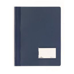 DURABLE Gyorsfűző, A4, extra erős, széles, DURABLE, sötétkék