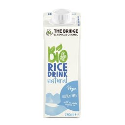 THE BRIDGE Növényi ital, bio, dobozos, 0,25 l, THE BRIDGE, rizs