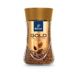 TCHIBO Instant kávé, 200 g, üveges, TCHIBO "Gold Selection"