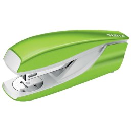 LEITZ Tűzőgép, 24/6, 26/6, 30 lap, LEITZ "Nexxt Wow", zöld