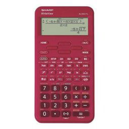 SHARP Számológép, tudományos, 420 funkció, SHARP "EL-W531TL", meggypiros