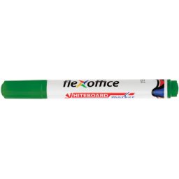 FLEXOFFICE Táblamarker, 2,5 mm, kúpos, FLEXOFFICE "WB03", zöld