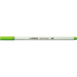 STABILO Ecsetirón, STABILO "Pen 68 brush", fűzöld