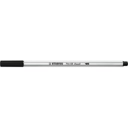 STABILO Ecsetirón, STABILO "Pen 68 brush", fekete