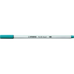 STABILO Ecsetirón, STABILO "Pen 68 brush", türkizkék