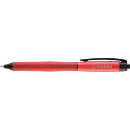 STABILO Zseléstoll, 0,4 mm, nyomógombos, STABILO "Palette", piros