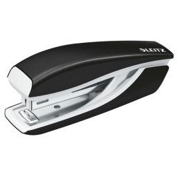 LEITZ Tűzőgép, mini, No. 10, 10 lap, fém, LEITZ"Nexxt Wow", fekete