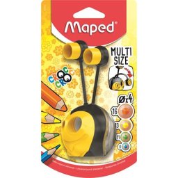 MAPED Hegyező, kétlyukú, tartályos, MAPED "Croc Croc", méhecske