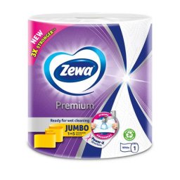 ZEWA Kéztörlő, tekercses, 230 lap, ZEWA "Premium Jumbo"