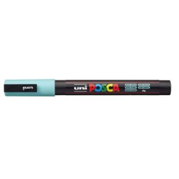 UNI Dekormarker, 0,9-1,3 mm, UNI "Posca PC-3M", tengerzöld