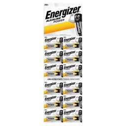 ENERGIZER Elem, AA ceruza, 12 db, egyesével téphető, ENERGIZER "Alkaline Power Kartella"
