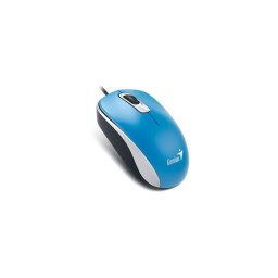 GENIUS Egér, vezetékes, optikai, normál méret, USB, GENIUS "DX-120", kék