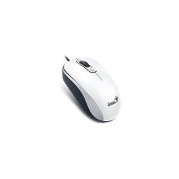 GENIUS Egér, vezetékes, optikai, normál méret, USB, GENIUS "DX-120", fehér