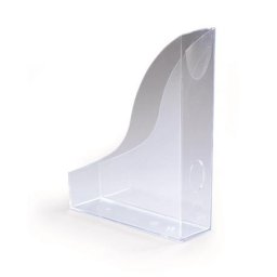 DURABLE Iratpapucs, műanyag, 73 mm, DURABLE, "Basic", áttetsző