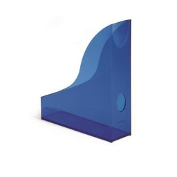 DURABLE Iratpapucs, műanyag, 73 mm, DURABLE, "Basic", áttetsző kék