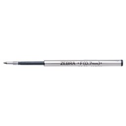 ZEBRA Golyóstollbetét, 0,24 mm, ZEBRA "F", fekete