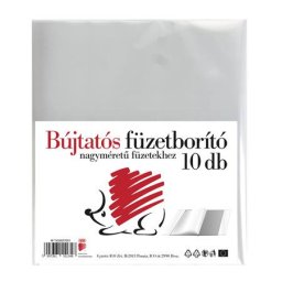 ICO Füzetborító, A4, PP, víztiszta, ICO "Süni"