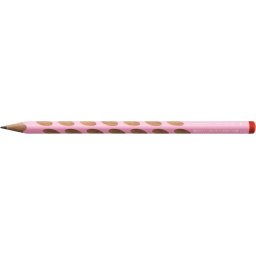STABILO Grafitceruza, HB, háromszögletű, jobbkezes, STABILO, "EASYgraph", pasztell pink