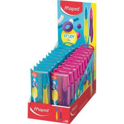 MAPED Körző, heggyel, MAPED "Study Pop", vegyes színek