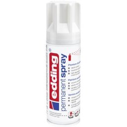 EDDING Akrilfesték spray, 200 ml, EDDING "5200", fényes fehér