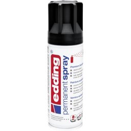 EDDING Akrilfesték spray, 200 ml, EDDING "5200", matt fekete