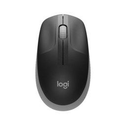 LOGITECH Egér, vezeték nélküli, optikai, USB, LOGITECH, "M190", szürke