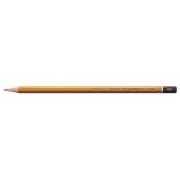 KOH-I-NOOR Grafitceruza, 6B, hatszögletű, KOH-I-NOOR "1500"