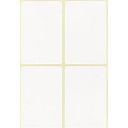 Etikett, 45x70 mm, 60 etikett/csomag