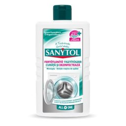 SANYTOL Mosógép tisztítószer, 250 ml, SANYTOL "Minden egyben"