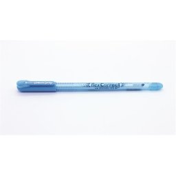 FLEXOFFICE Zseléstoll, 0,25 mm, kupakos, törölhető, FLEXOFFICE "FlexCorrect", kék