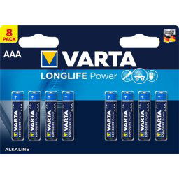 VARTA Elem, AAA mikro, 8 db, VARTA "Longlife Power"