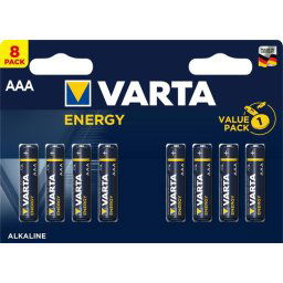 VARTA Elem, AAA mikro, 8 db, VARTA "Energy"