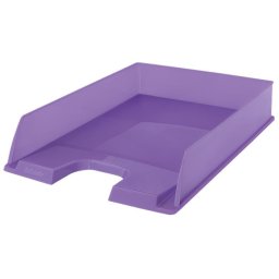 ESSELTE Irattálca, műanyag, ESSELTE "Colour'Breeze", levendula