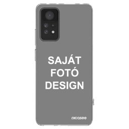 Átlátszó szilikon tok az alábbi mobiltelefonokra Xiaomi Redmi Note 11 Pro - Saját fotó/motívum